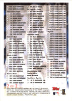 2000 Topps Checklist Series 1 Checklist Checklist 2 of 2 #2