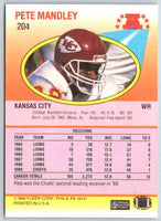 1991 Fleer Ultra Pete Mandley #204