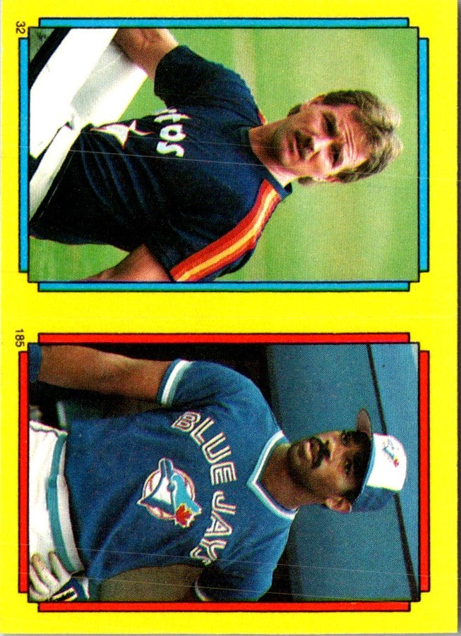 1987 Topps Woolworth Baseball Highlights Gary Carter/Wally Backman