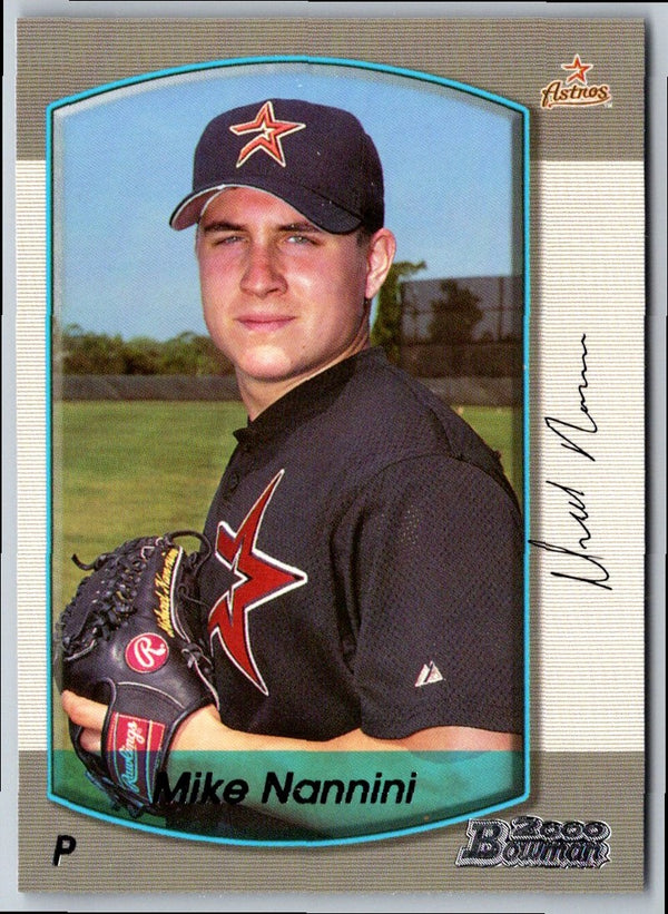 2000 Bowman Mike Nannini #418