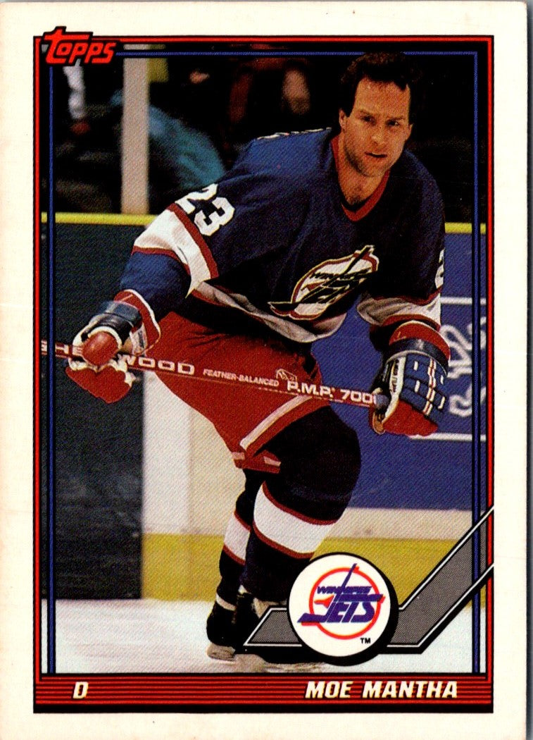 1991 O-Pee-Chee Moe Mantha