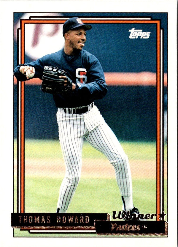 1992 Topps Thomas Howard #539