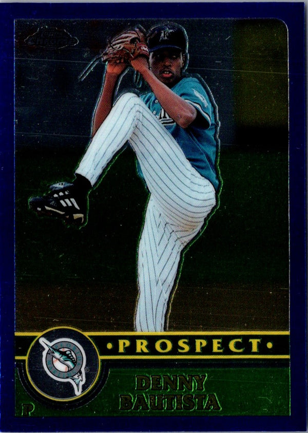 2003 Topps Chrome Denny Bautista #T143