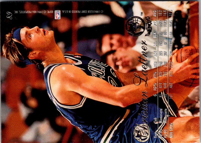 1994 Flair Christian Laettner