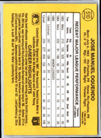 1987 Donruss Jose Oquendo #510