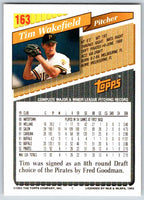 1993 Topps Tim Wakefield #163