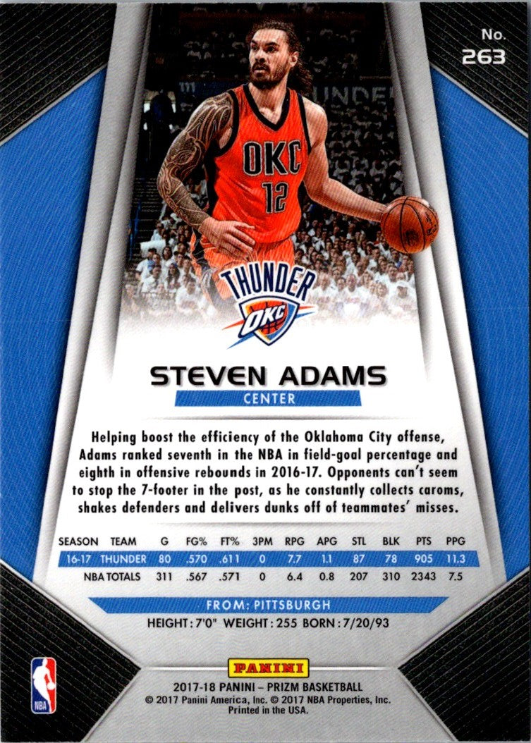 2017 Panini Prizm Steven Adams