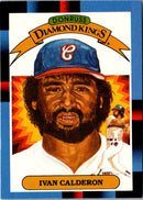 1988 Donruss Diamond Kings Ivan Calderon
