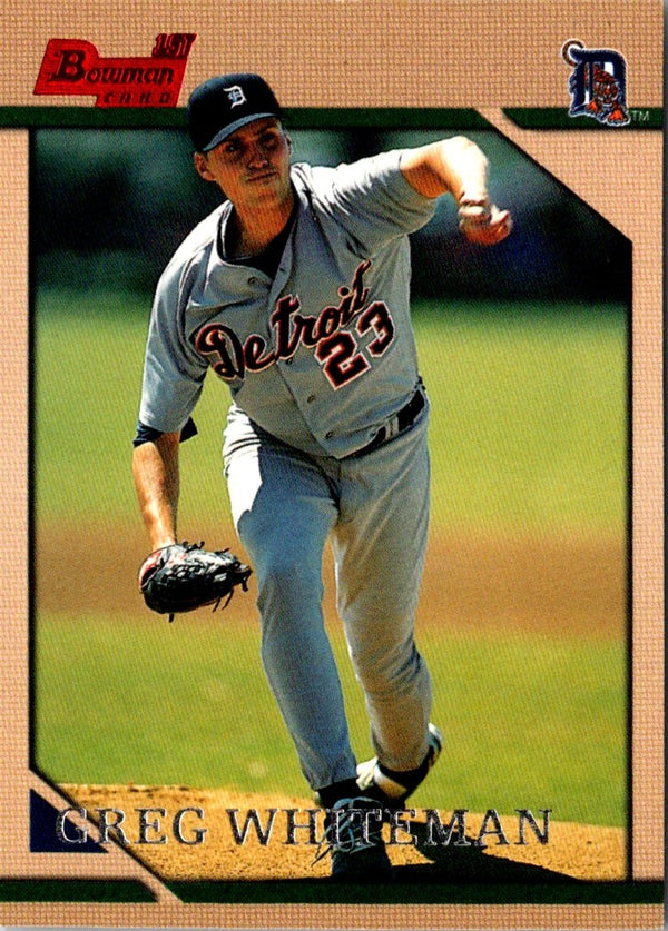 1996 Bowman Greg Whiteman #162 Rookie