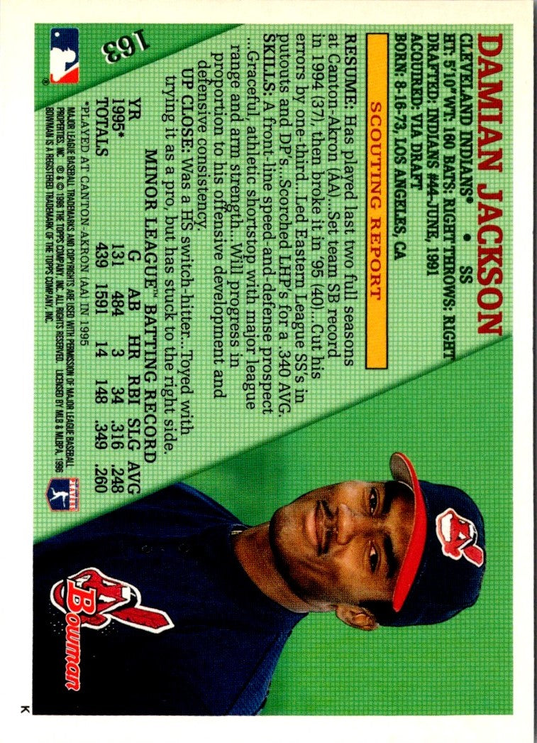 1996 Bowman Damian Jackson