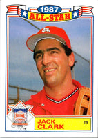 1988 Topps Glossy All-Stars Jack Clark #13