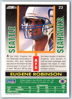 1992 Score Eugene Robinson #23