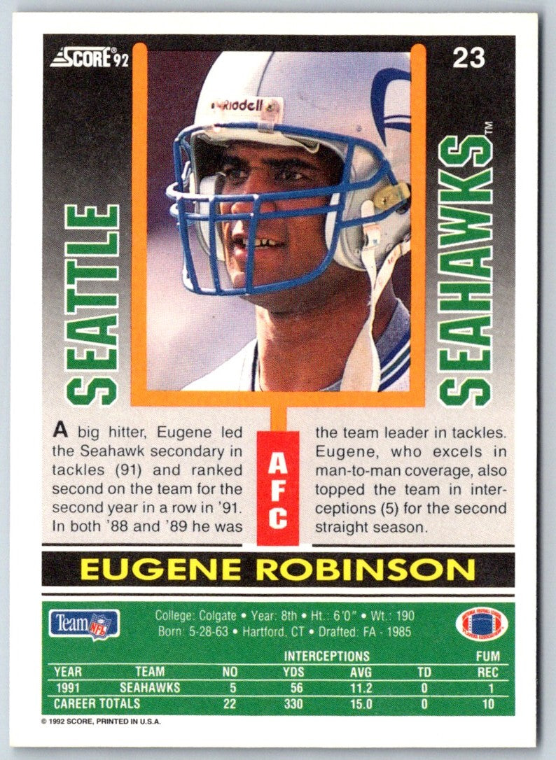 1992 Score Eugene Robinson