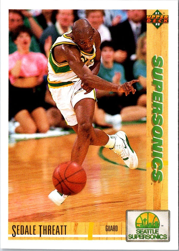 1991 Upper Deck Sedale Threatt #110