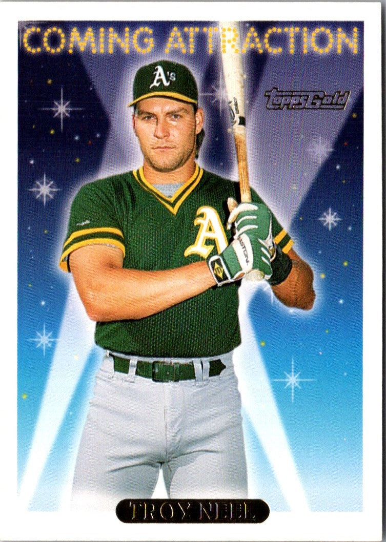 1993 Topps Troy Neel