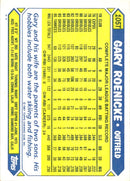 1987 Topps Traded Gary Roenicke