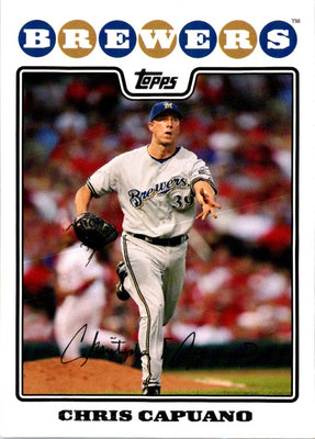 2008 Topps Chris Capuano #347