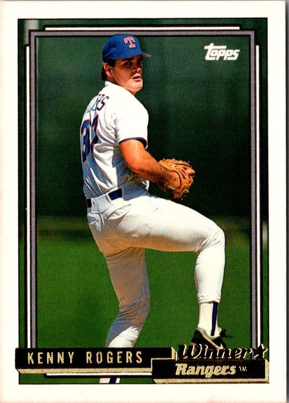 1992 Topps Gold Kenny Rogers #511