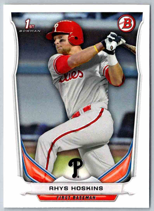 2014 Bowman Rhys Hoskins #DP122