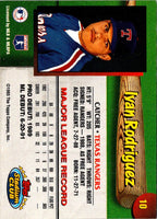 1993 Stadium Club Texas Rangers Ivan Rodriguez #10
