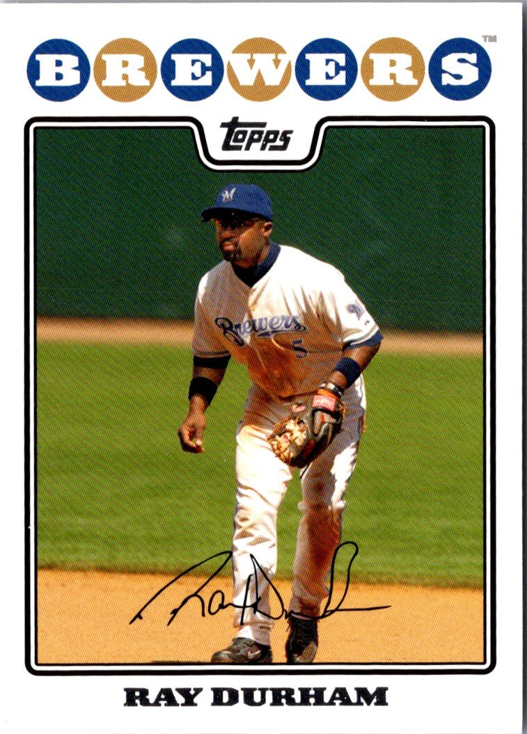 2008 Topps Updates & Highlights Ray Durham