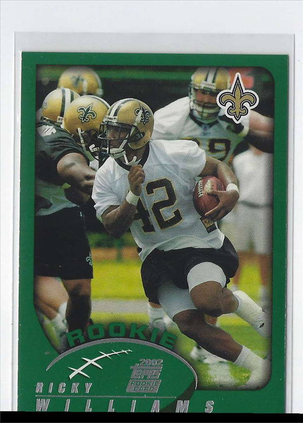 2002 Topps Ricky Williams #351 Rookie
