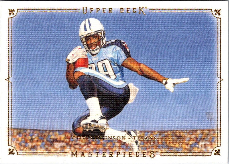 2008 Upper Deck Masterpieces Chris Johnson