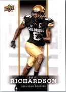 2014 Upper Deck Star Rookies Box Set SP Paul Richardson