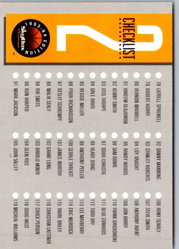 1992 SkyBox Impact Steve Smith #248