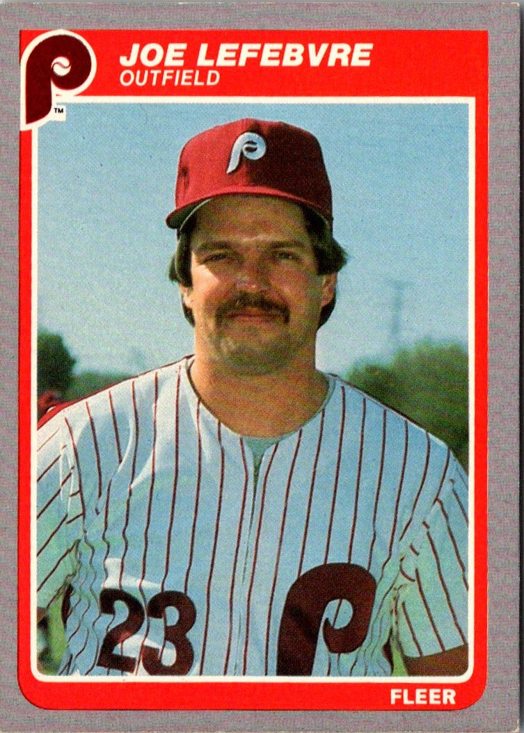 1985 Fleer Joe Lefebvre