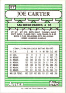 1990 Topps Ames All-Stars Joe Carter