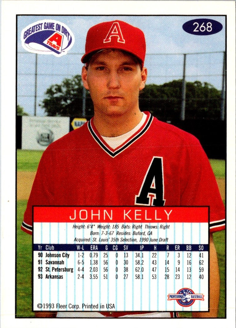 1993 Fleer Excel John Kelly