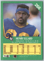 1991 Fleer Henry Ellard #266