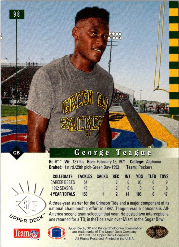 1993 SP George Teague