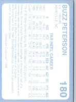 1989 Collegiate Collection North Carolina's Finest Buzz Peterson #180