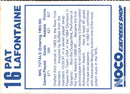 1993 NOCO Buffalo Sabres Pat LaFontaine