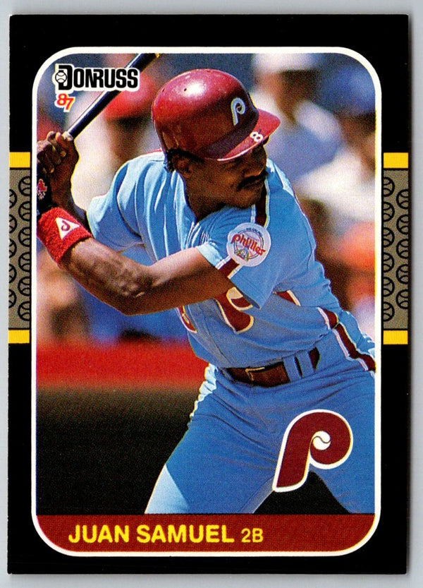 1987 Donruss Juan Samuel #132