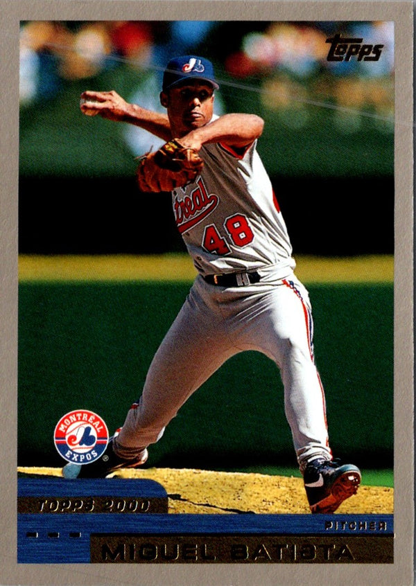 2000 Topps Miguel Batista #248