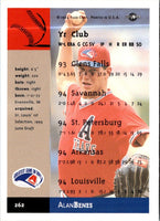 1994 Fleer Excel Alan Benes #262