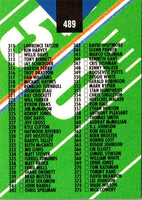 1993 Stadium Club Super Teams Bowl Checklist 251-375 #489