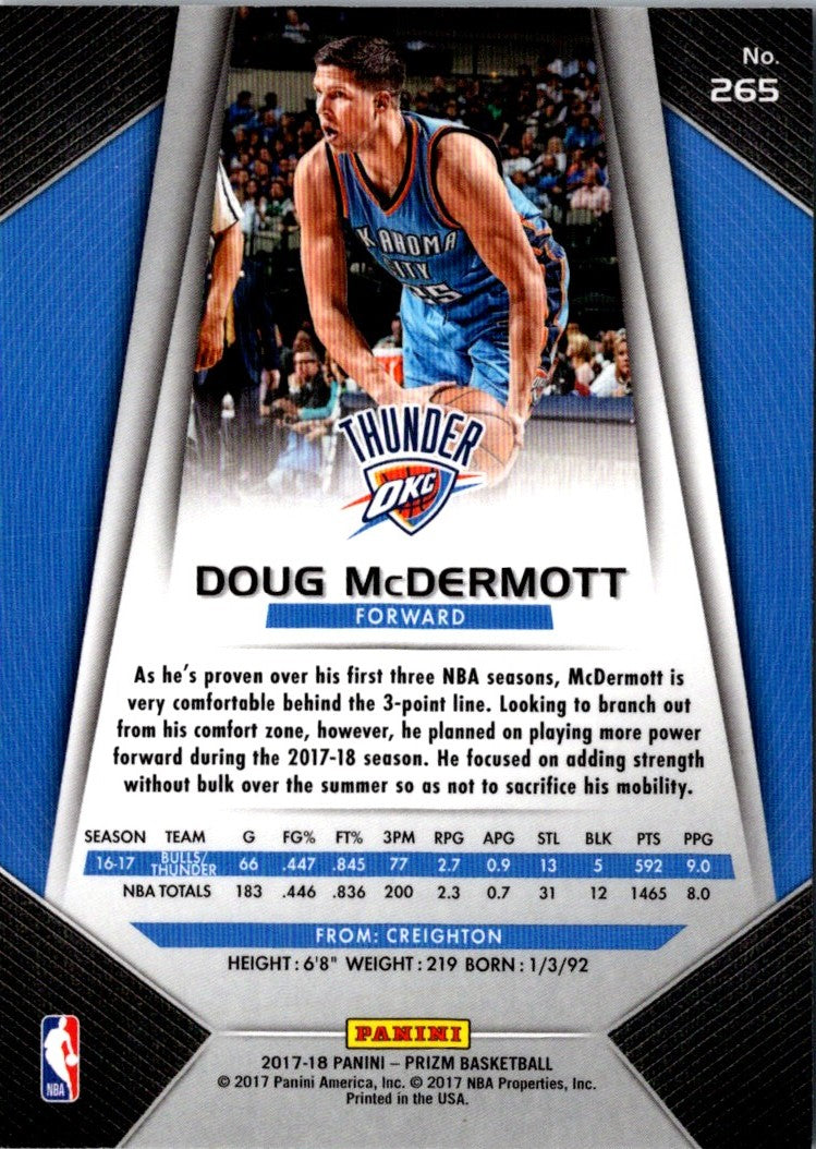 2017 Panini Prizm Doug McDermott