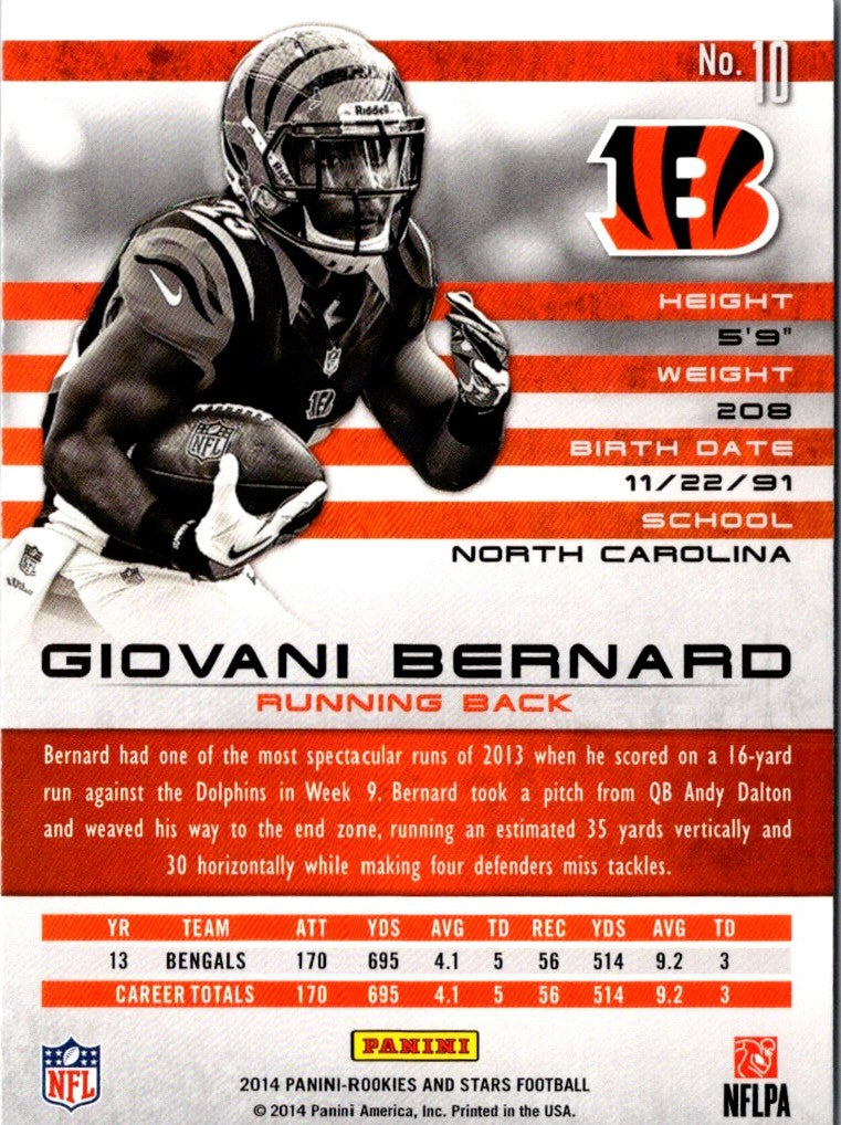 2014 Panini Select Giovani Bernard