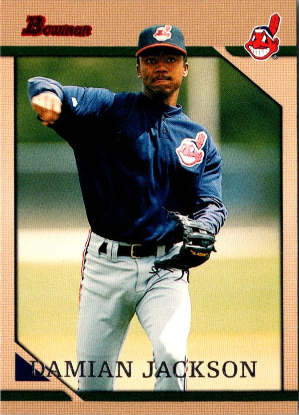 1996 Bowman Damian Jackson #163