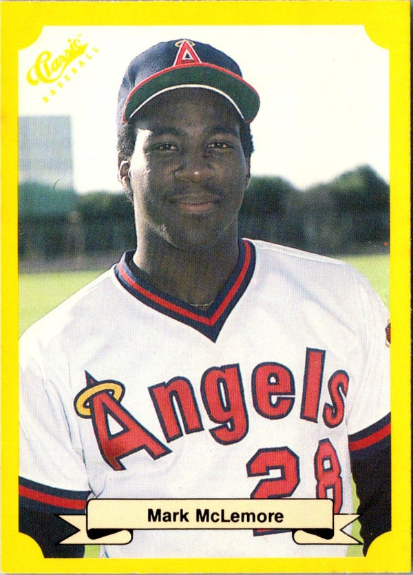 1987 Classic Update Yellow Mark McLemore #119