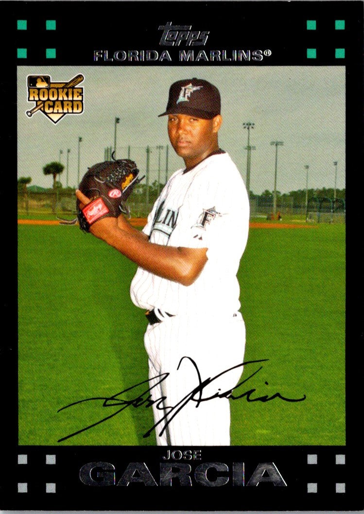 2007 Topps Jose Garcia