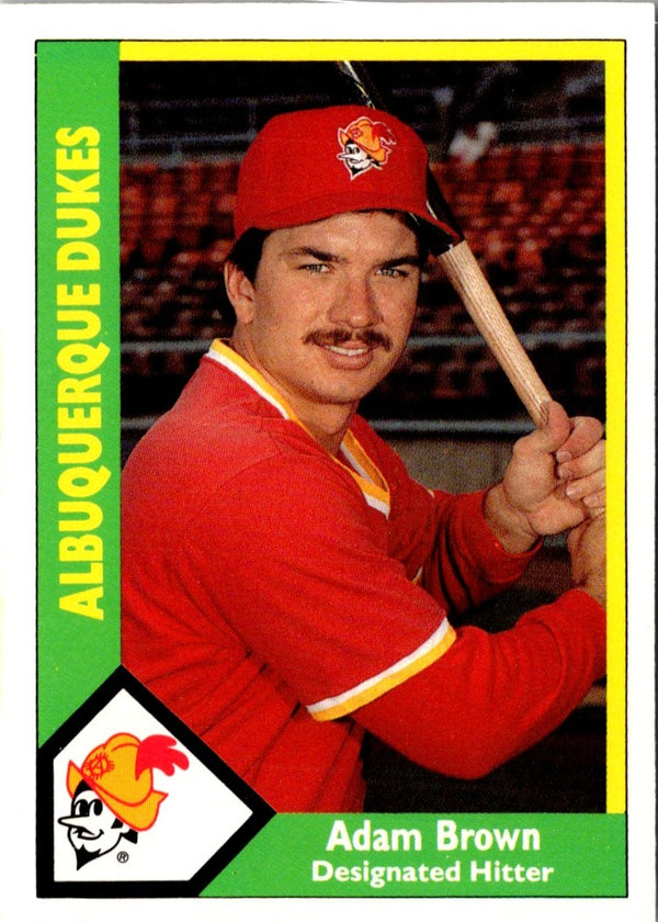 1990 CMC Albuquerque Dukes Adam Brown #14