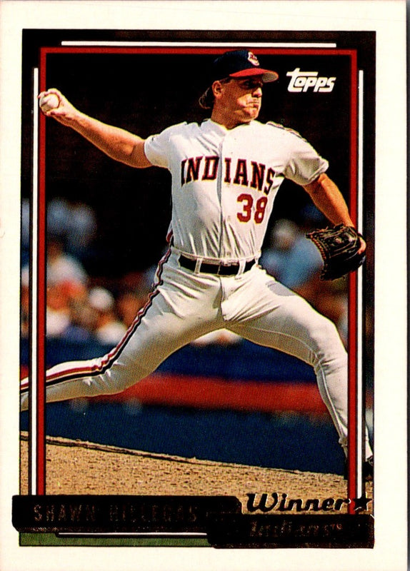 1992 Topps Shawn Hillegas #523