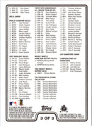 2008 Topps Updates & Highlights Checklist #2 #2