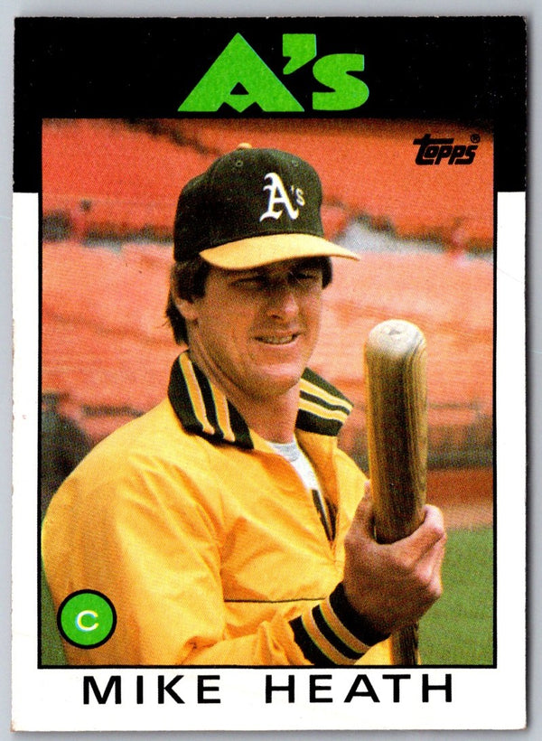 1986 Topps Mike Heath #148