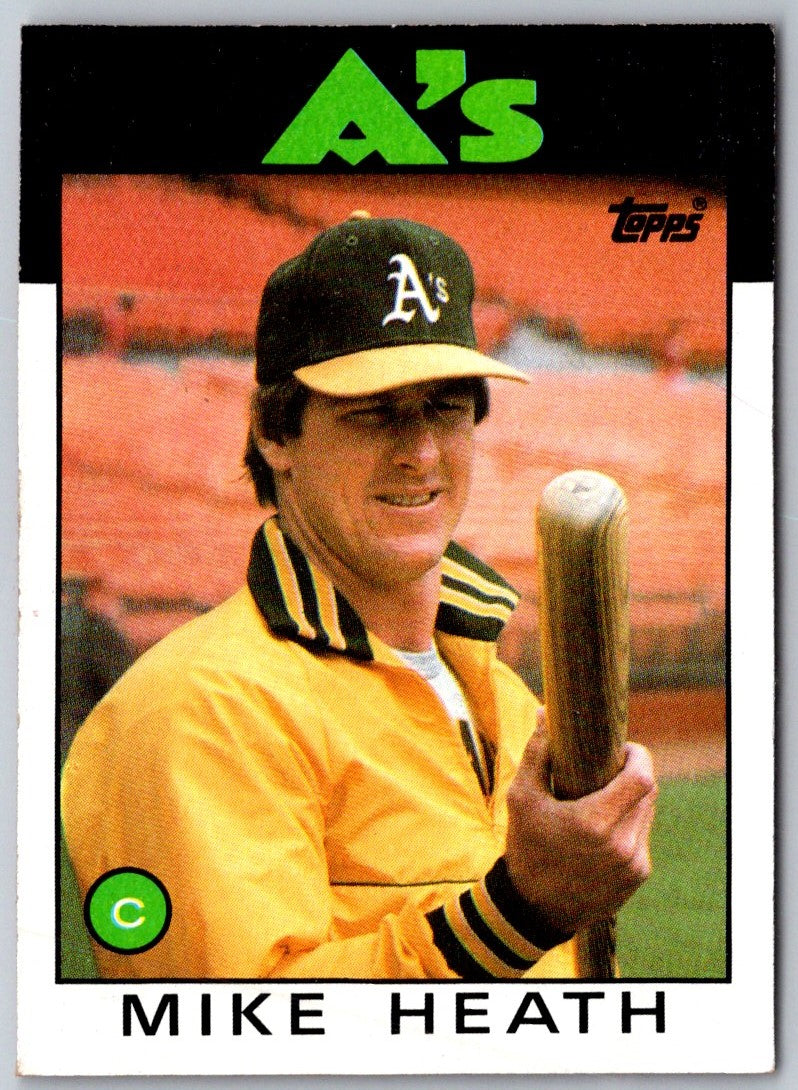 1986 Topps Mike Heath